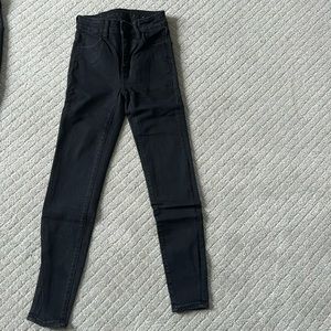 American Eagle stretchy black jeans